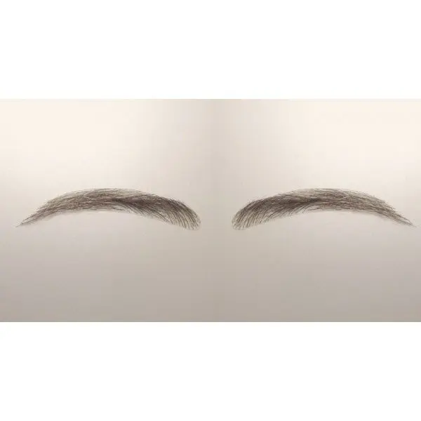 Cejas de Cabello Natural, Modelo Hombre. 2 Uds.