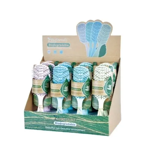 Cepillo biodegradable esqueleto Bifull colores expositor 12 unidades