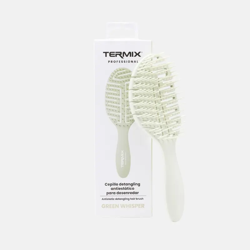 Cepillo Detangling Antiestático para Desenredar Profesional Green Whisper - Termix