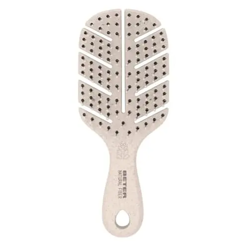 Cepillo Esqueleto Antitirones Natural Fiber MINI - Fibra de Trigo Desenredante