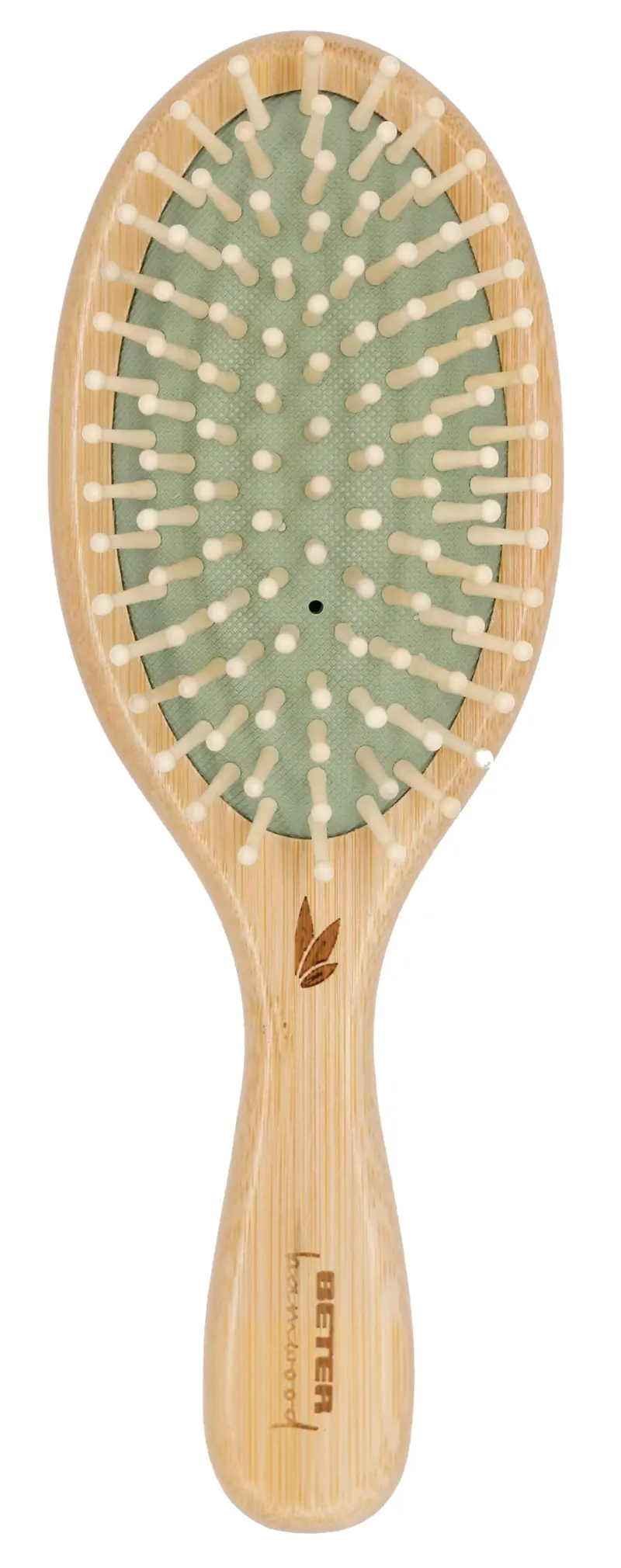 Cepillo Neumático Bambú Beter - Púas de Madera Antiestático