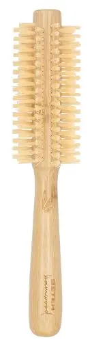 Cepillo Redondo Bambú BAMWOOD - Cerdas Nylon para Moldeado