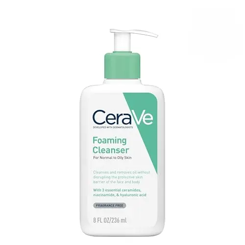 CeraVe Gel Limpiador Espumoso 236ml - Piel Normal a Grasa