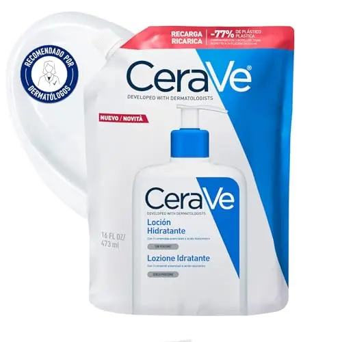 CeraVe Loción Hidratante Recambio 473ml - Piel Seca a Muy Seca