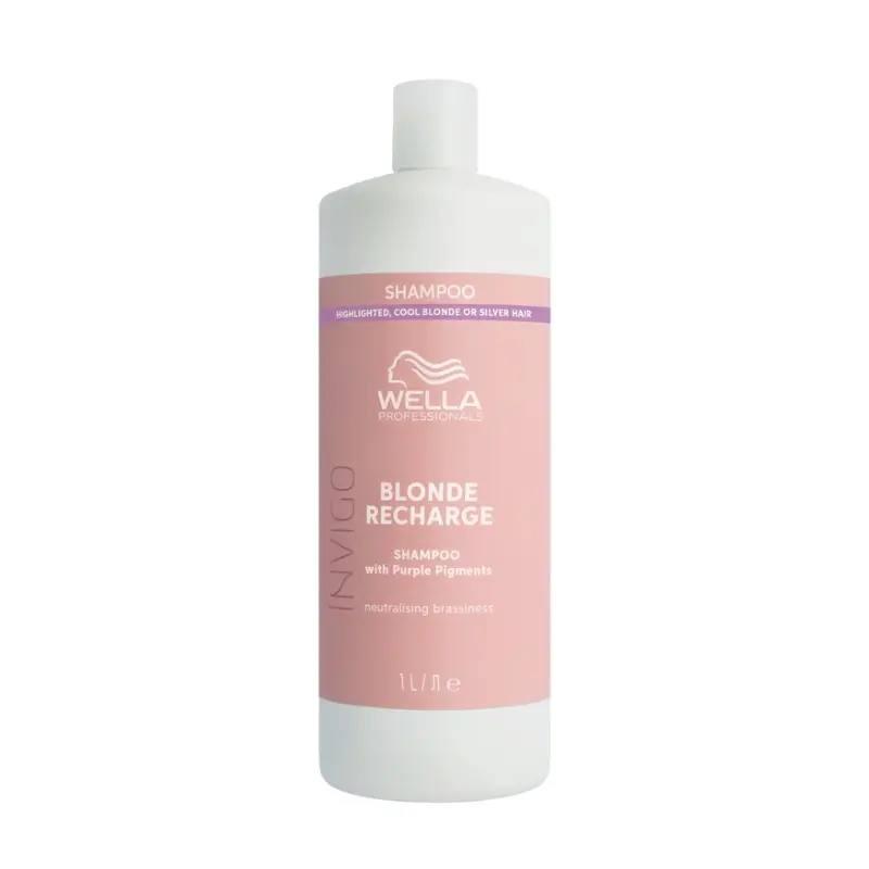 Champú Blonde Recharge Invigo 1000ml Wella