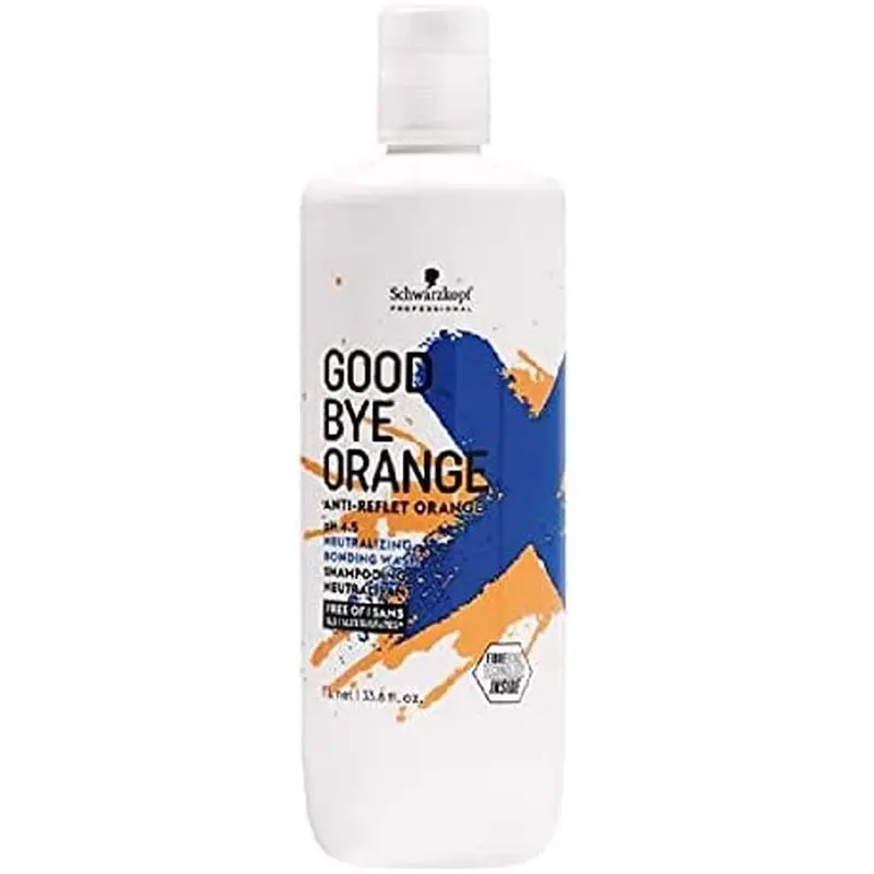 Champú Goodbye Orange Schwarzkopf 1000 ml - Neutralizador de Tonos Anaranjados