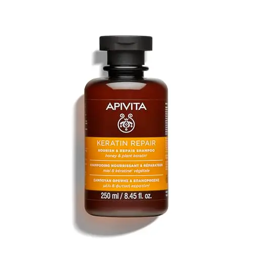 Champú Keratin Repair Nutritivo y Reparador Apivita 250 ml