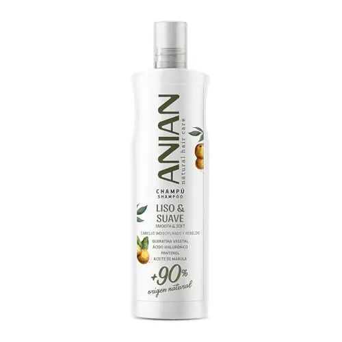Champú Liso y Suave Anian 400ml - Cabello Indisciplinado y Rebelde