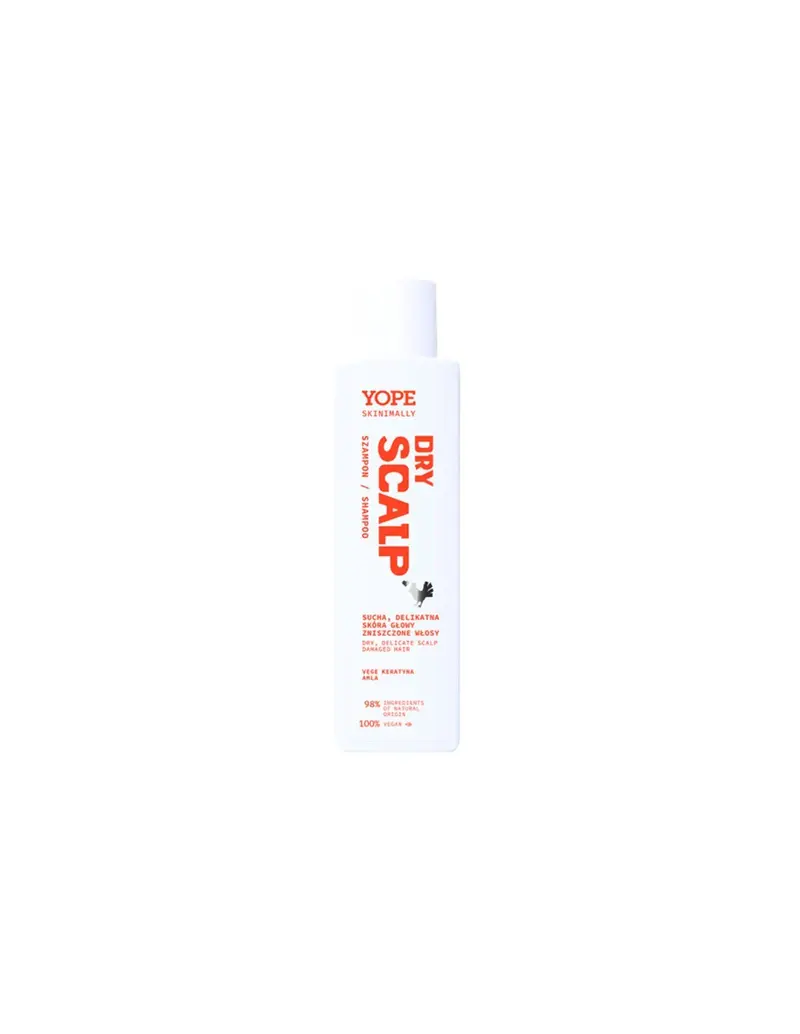 Champú natural para cuero cabelludo seco y delicado, cabello dañado - Skinimally - Yope