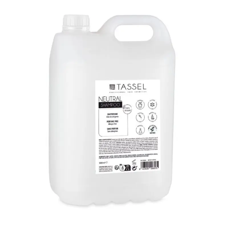 Champú neutro sin perfume Tassel garrafa de 5 Litros