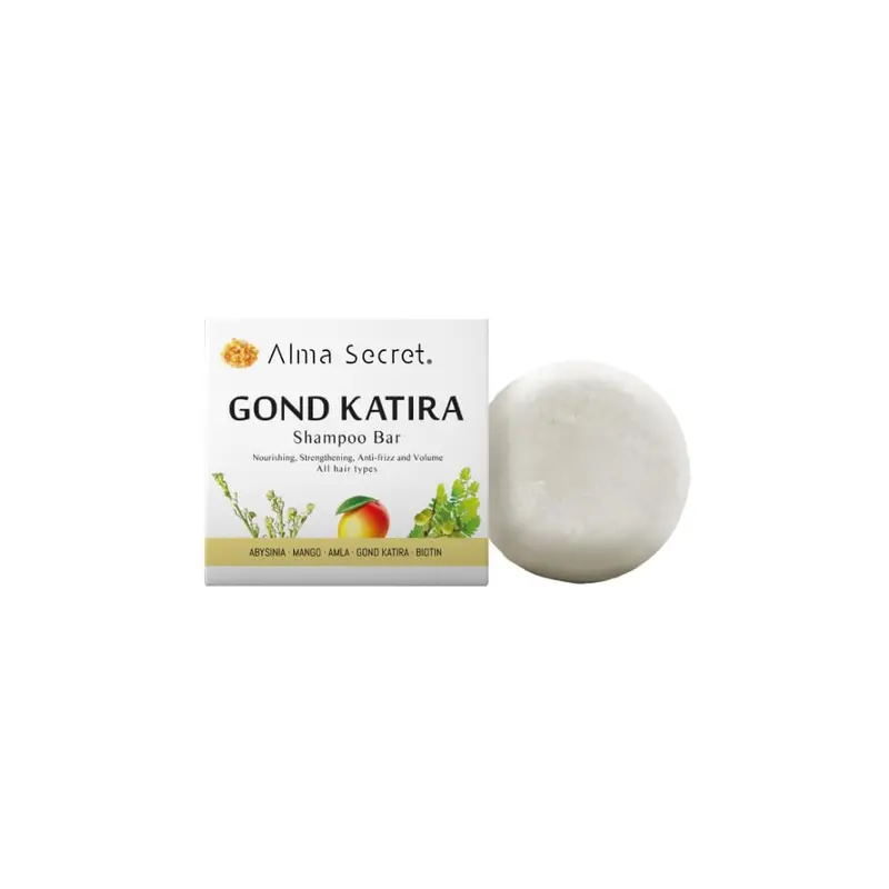 Champú Sólido GOND KATIRA BAR Fortalecedor Hidratante Anti-Frizz 85g