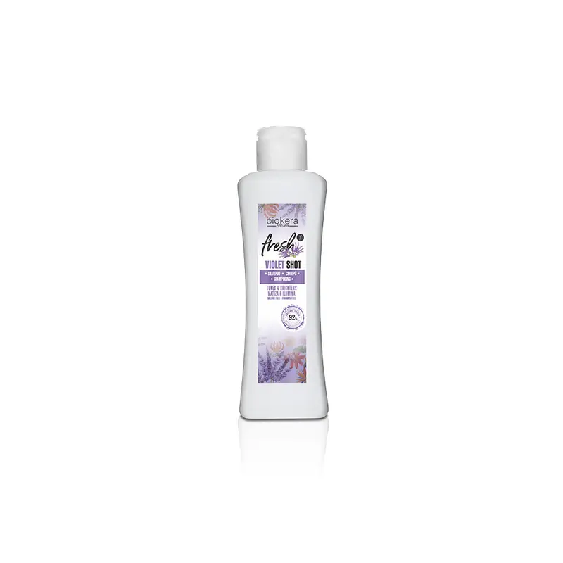 Champú Violet Shot Biokera Fresh