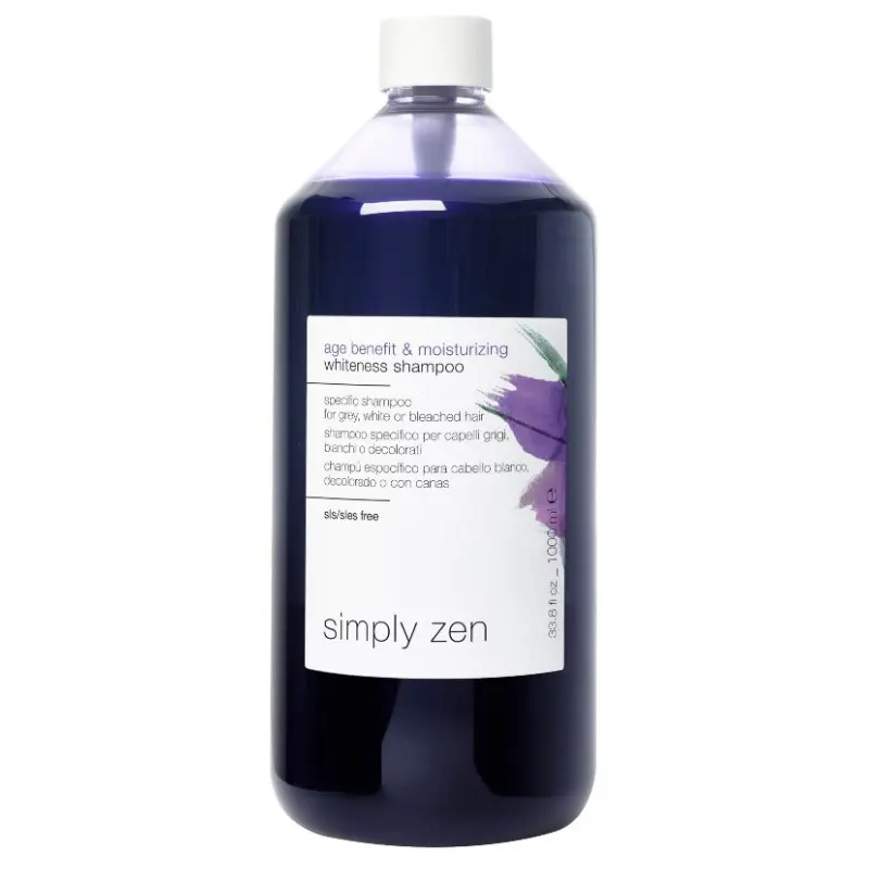 Champú Whiteness Age Benefit & Moisturizing 1000ml Simply Zen