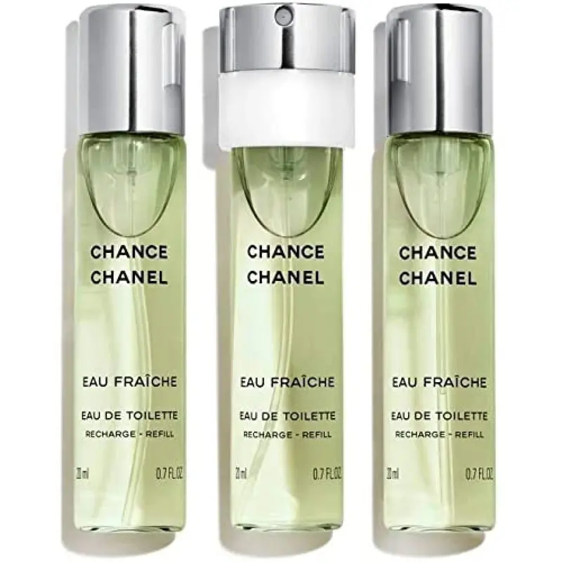 Chanel Chance Eau Fraîche EDT Vaporizador Twist & Spray - 3 Recambios 20ml