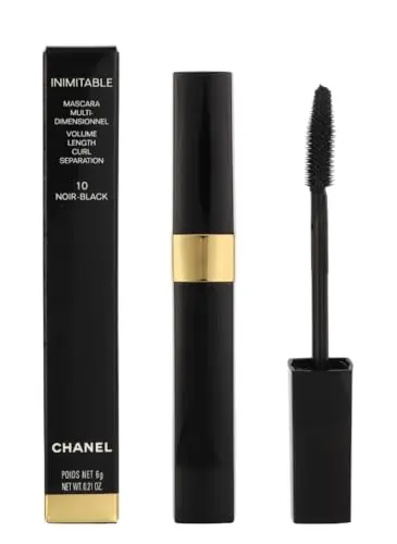 Chanel Inimitable Mascara #10 Noir Black - Máscara de Pestañas Efecto 3D