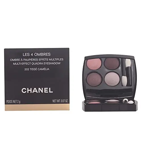 Chanel Les 4 Ombres 202-Tissé Camélia - Paleta de Sombras de Ojos
