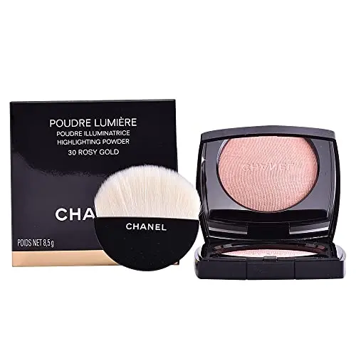 Chanel Poudre Lumière 30 Rosy Gold - Polvo Iluminador Nacarado 8.5g
