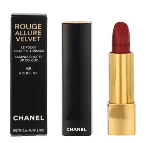 Chanel Rouge Allure Velvet #58 Rouge Vie - Pintalabios Mate 3,5g