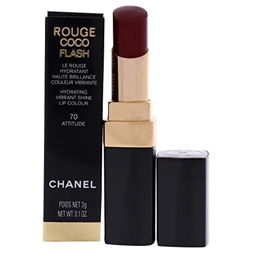 Chanel Rouge Coco Flash 70-Attitude - Labial Marrón Luminoso