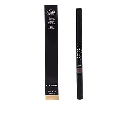 Chanel Stylo Sourcils Waterproof 808 Brun Clair - Lápiz de Cejas Resistente al Agua