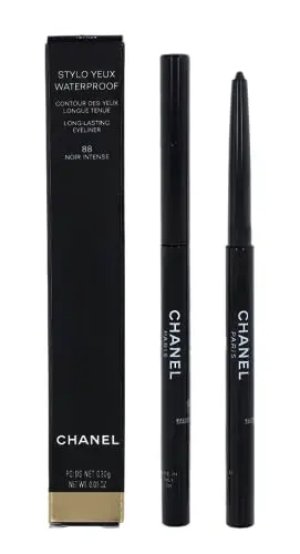 Chanel Stylo Yeux Waterproof #88 Noir Intense - Delineador de Ojos de Larga Duración