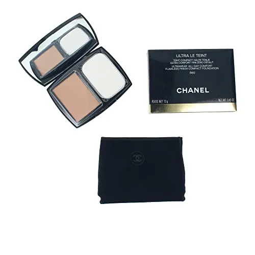 Chanel Ultra Le Teint Polvos Compactos B60 SPF 15 - Cobertura Mate Larga Duración