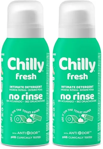 Chilly Fresh Espuma Sin Aclarado - Higiene Íntima 100 ml