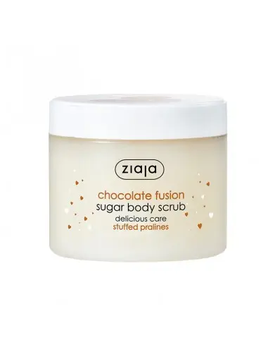 CHOCOLATE FUSION Exfoliante corporal de azúcar 300 ml - ZIAJA