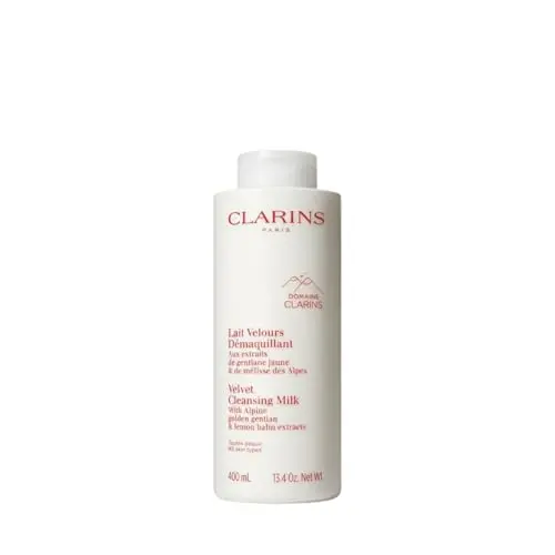 Clarins Lait Velours Desmaquillante 400 ml - Leche Limpiadora para Todo Tipo de Piel