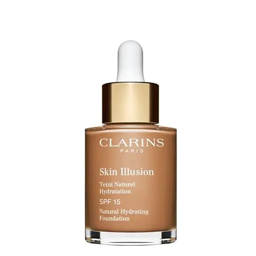 Clarins Skin Illusion Base de Maquillaje 30 ml - Cobertura Natural e Hidratante