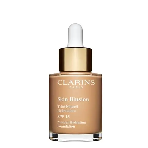 Clarins Skin Illusion SPF 15 Base de Maquillaje 30 ml - Tono Honey