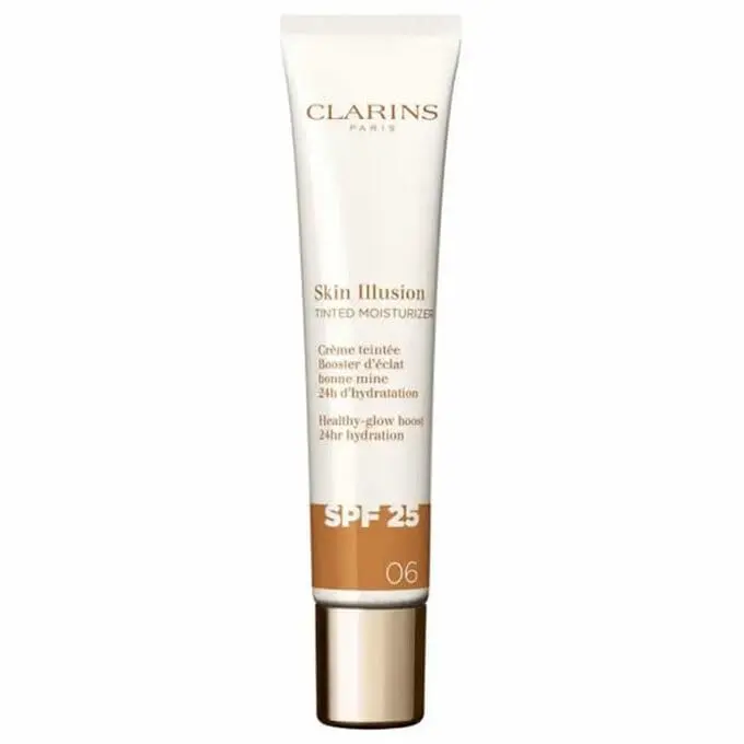 Clarins Skin Illusion Tinted Moisturizer SPF25 #06 - Crema Hidratante Antiedad con Color 40ml