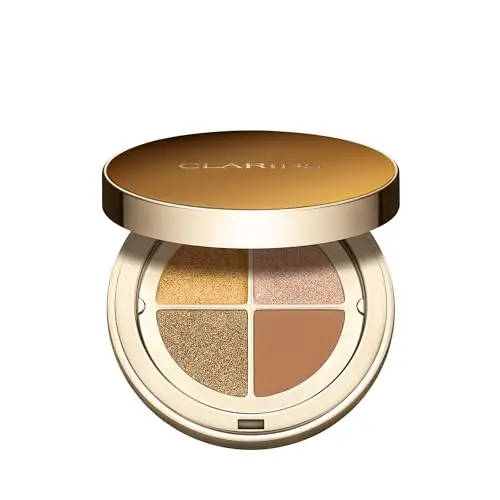 Clarins Summer Oasis Paleta de Sombra de Ojos 4 Colores - Tonos Ocre