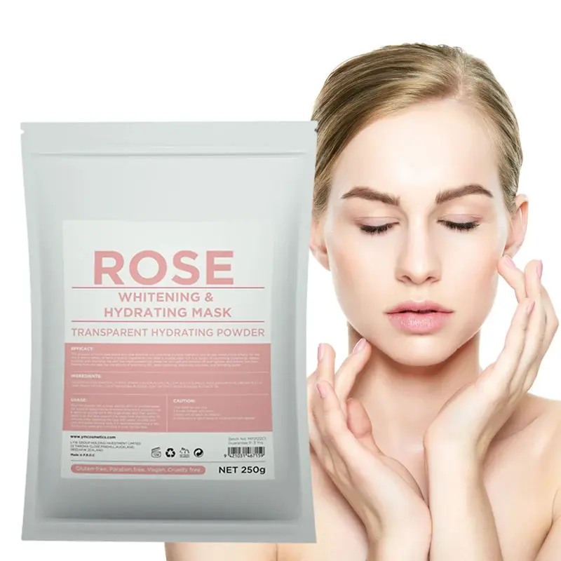 Clay Powder facial detoxification ROSE