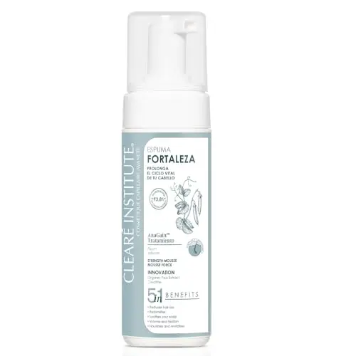 Clearé Institute Espuma Fortaleza Anticaída 150ml - Volumen y Protección Capilar