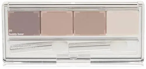 Clinique All About Shadow Quad Teddy Bear - Paleta de 4 Sombras Mate Neutrales
