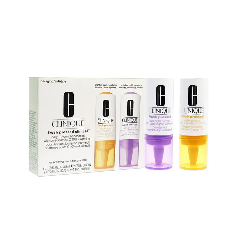 Clinique fresh pressed day+night duplo