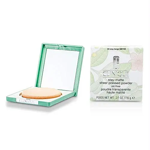 Clinique Stay Matte Sheer Powder #03 Stay Beige - Polvos Compactos Matificantes 7,6g