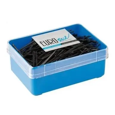 Clips Antideslizantes Eurostil mate 50mm caja 300 unidades