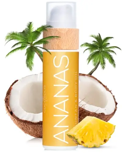 Cocosolis Ananas - Aceite Acelerador de Bronceado Orgánico 110 ml