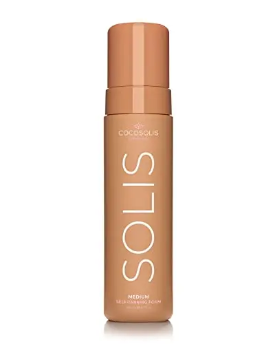 Cocosolis Solis Medium - Espuma Autobronceadora Natural para Rostro y Cuerpo