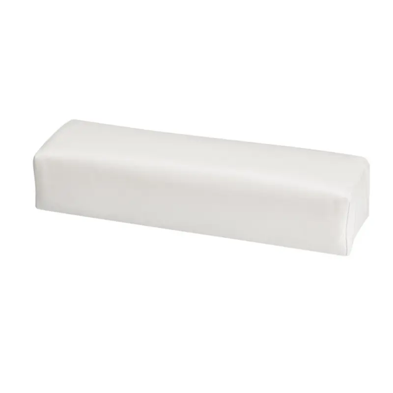 Cojín apoyamanos blanco para mesa de manicura