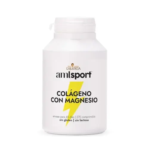 Colágeno con Magnesio AMLsport - 270 comprimidos para articulaciones y huesos