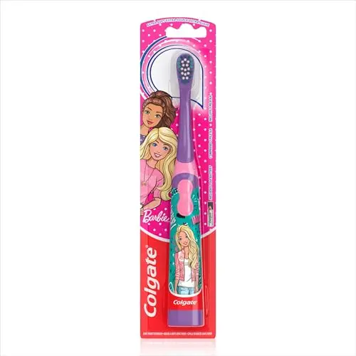 Colgate Kids Barbie Cepillo de Dientes Eléctrico con Batería