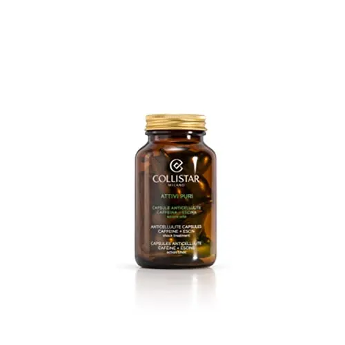 Collistar Activos Puros Cápsulas Anticelulitis Cafeína + Escina - Acción de Choque