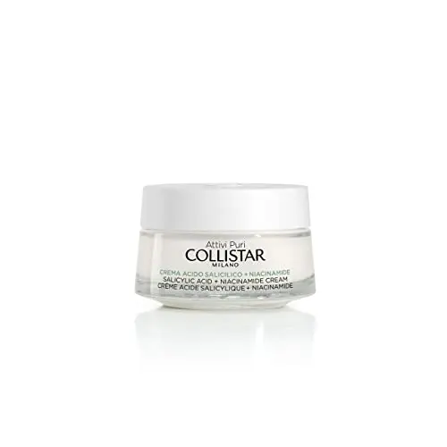 Collistar Activos Puros Crema Facial Ácido Salicílico + Niacinamida 50ml