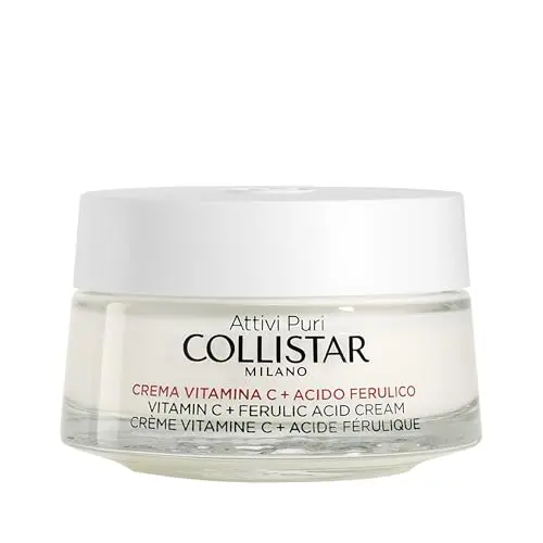 Collistar Attivi Puri Crema Vitamina C + Ácido Ferúlico 50ml - Tratamiento Iluminador