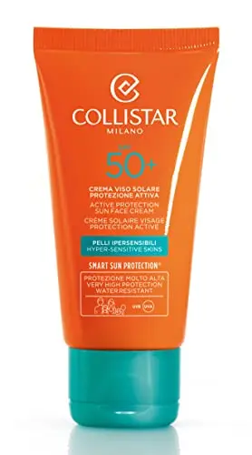 Collistar Crema Solar Rostro SPF 50+ Protección Activa - 50 ml