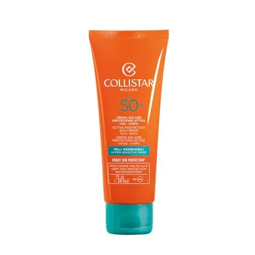 Collistar Crema Solar SPF 50+ Protección Activa - 100 ml