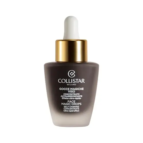 Collistar Gotas Mágicas Rostro - Autobronceador Concentrado de Efecto Rápido